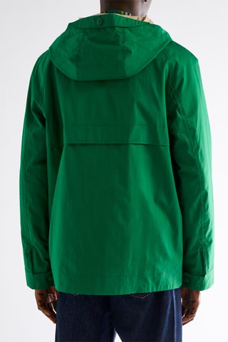 Chaqueta con capucha - Verde