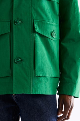 Chaqueta con capucha - Verde