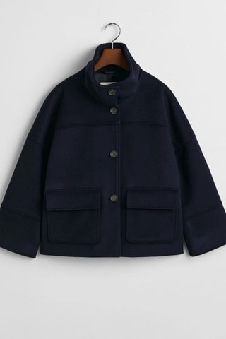 Chaqueta de lana y cachemir - Negro