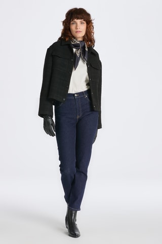 Chaqueta regular fit - Negro