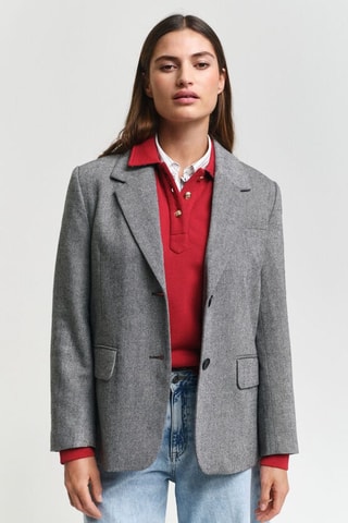 Chaqueta regular fit - Gris