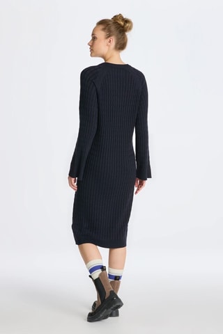 Vestido recto regular fit - Azul marino