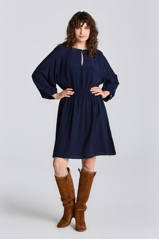 Vestido regular fit - Azul marino