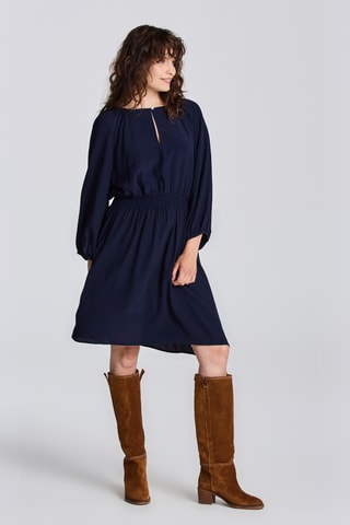 Vestido regular fit - Azul marino