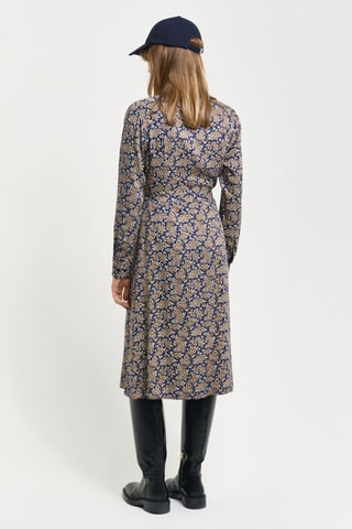 Vestido camisero - Azul marino