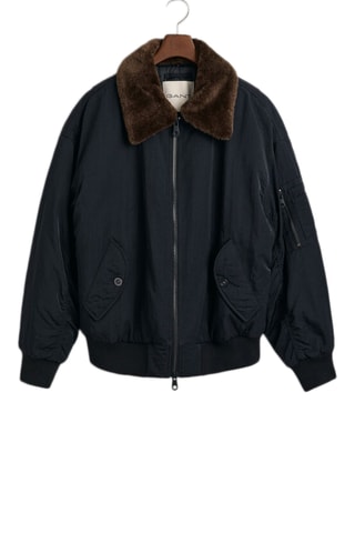 Cazadora oversize - Negro