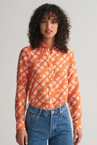 Camisa de seda - Coral