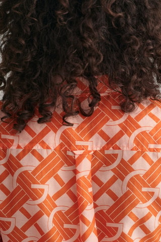 Camisa de seda - Coral