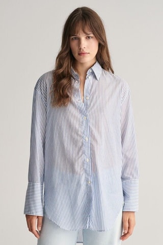 Camisa - Celeste y blanco
