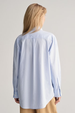 Camisa oversize - Azul claro