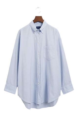 Camisa oversize - Azul claro