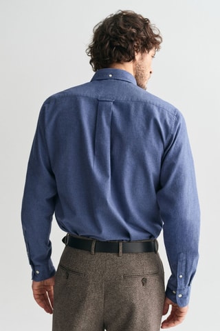 Camisa regular fit - Azul