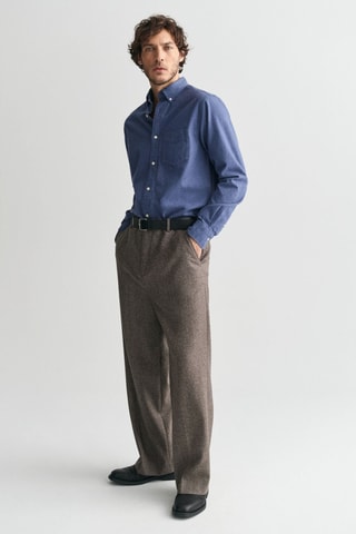 Camisa regular fit - Azul