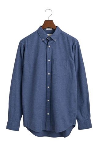 Camisa regular fit - Azul