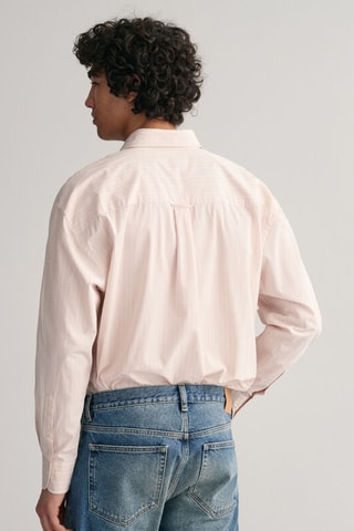 Camisa relaxed - Rosa pastel