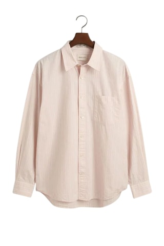 Camisa relaxed - Rosa pastel