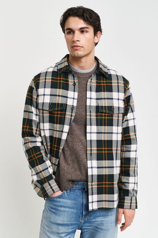Sobrecamisa regular fit - Verde