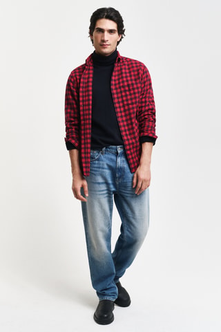 Camisa regular fit - Rojo