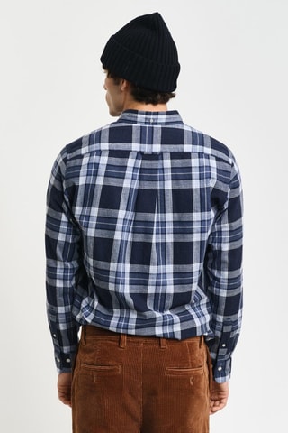 Camisa regular fit - Azul