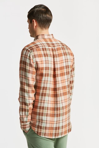 Camisa de lino - Naranja