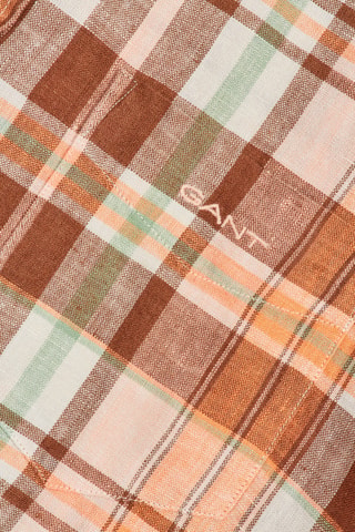 Camisa de lino - Naranja