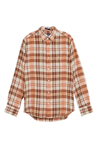 Camisa de lino - Naranja