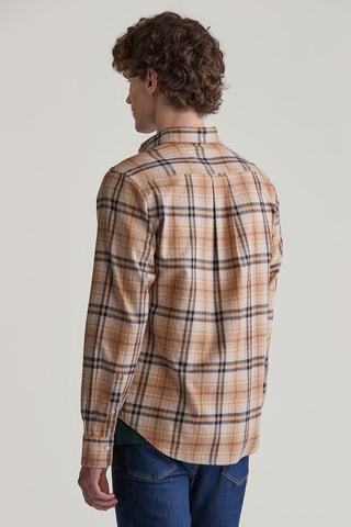 Camisa regular fit - Beige