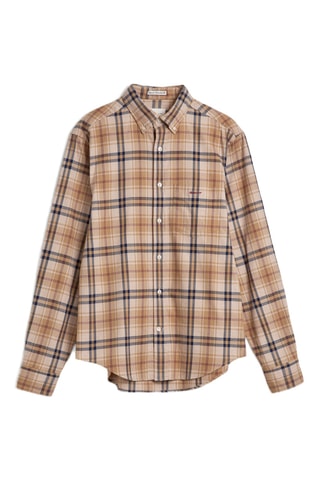 Camisa regular fit - Beige