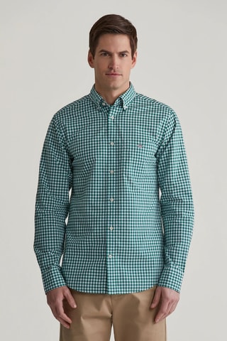 Camisa regular fit - Verde