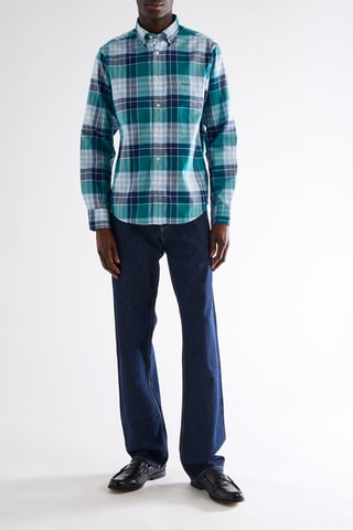 Camisa de algodón orgánico - Verde