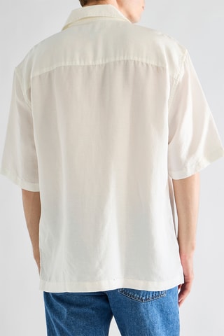 Camisa de lino - Blanco