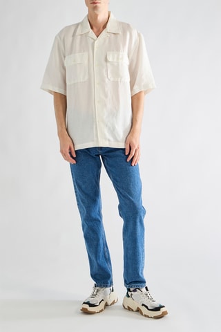 Camisa de lino - Blanco