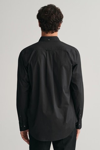 Camisa regular fit - Negro