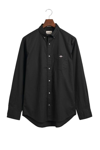 Camisa regular fit - Negro