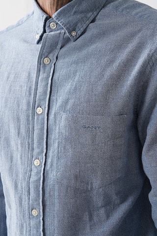 Camisa regular fit - Azul claro