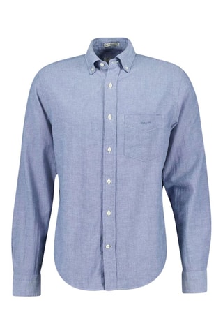 Camisa regular fit - Azul claro