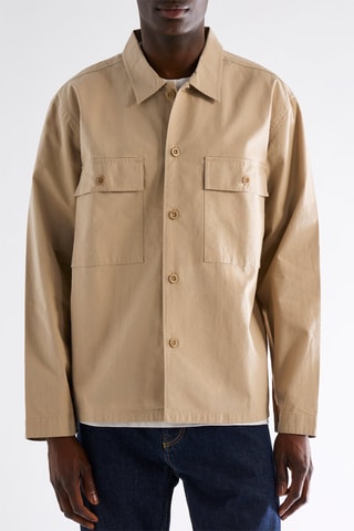 Sobrecamisa - Beige