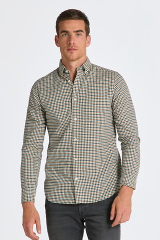 Camisa regular fit - Crudo