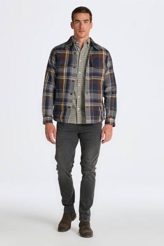 Camisa regular fit - Crudo