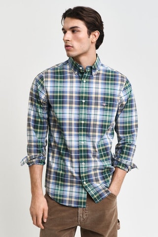 Camisa regular fit - Verde
