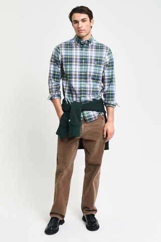 Camisa regular fit - Verde