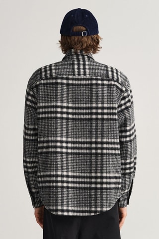 Sobrecamisa de lana - Negro
