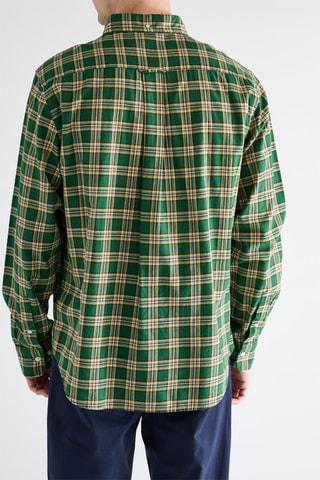 Camisa de algodón orgánico - Verde