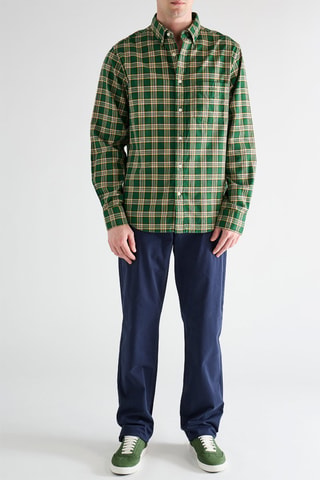 Camisa de algodón orgánico - Verde