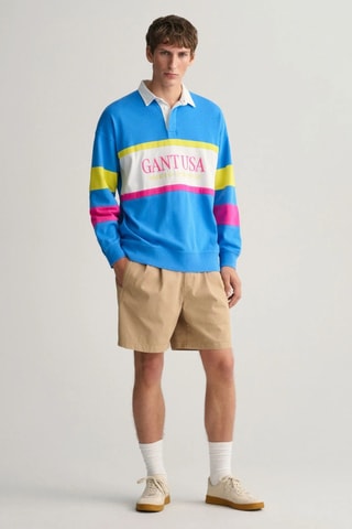 Polo relaxed - Azul