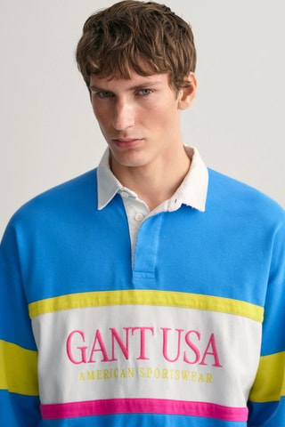 Polo relaxed - Azul