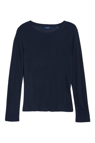 Camiseta slim fit - Azul marino