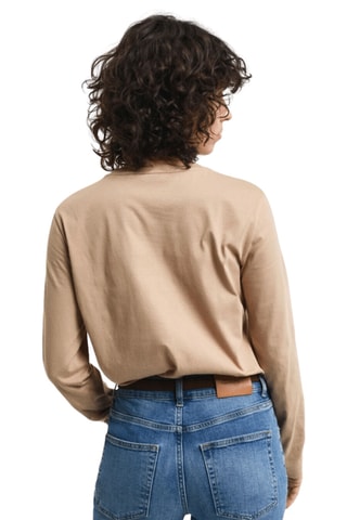 Camiseta regular fit - Beige