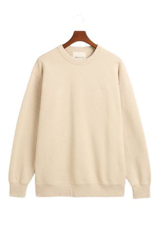 Sudadera de algodón orgánico - Beige