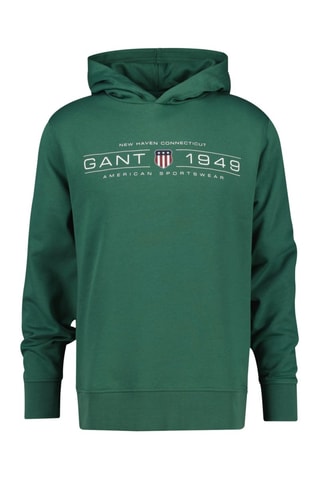 Sudadera con capucha regular fit - Verde